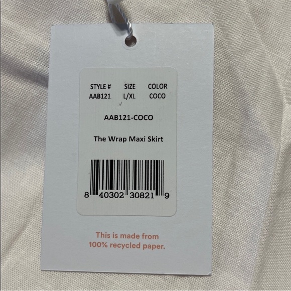 NWT—-Andie White Maxi Skirt - Picture 5 of 8